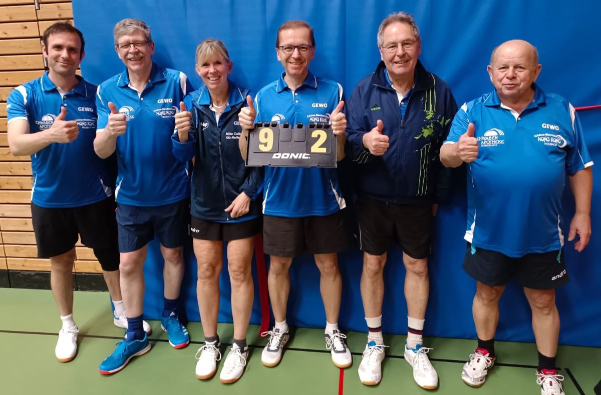 TT-Punktspiel 11.02.2023 Plüderhausen VII - Heubach  2:9